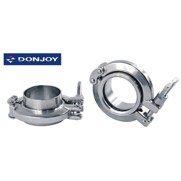 ISO 3A Stainless Steel flanged sight glass lighting and wiper Waterproof and sanitary design