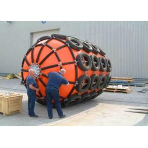 Polyurethane Elastomer Marine Boat Fenders , Customized Safty Dock Fender