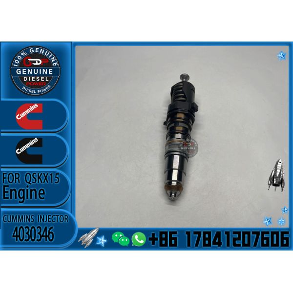 Construction Machinery Parts Fuel Injector For QSKX15 Diesel 1764365 4030346 4088660 4954434 For CUMMINS Diesel Engine