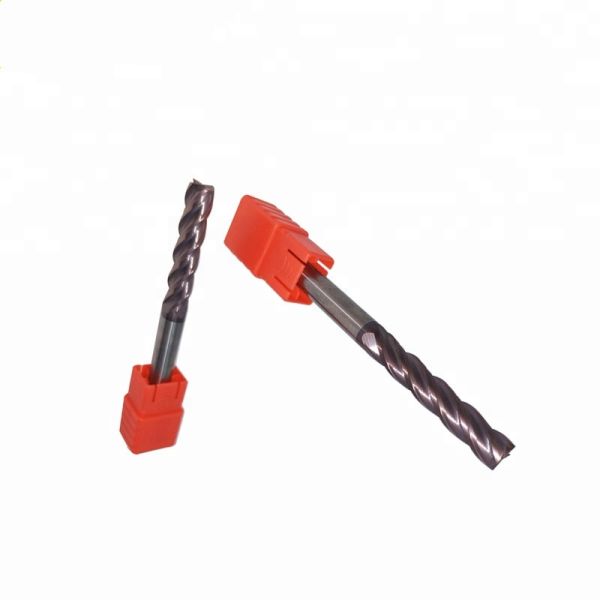 HRC 45 55 60 65 End Mill Corner Radius TiSiN Carbide Diameter 1-20mm