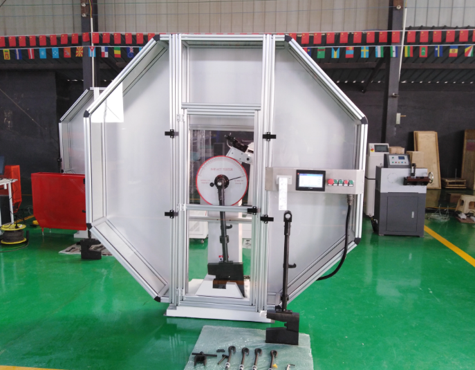 300J 450J 600J 750J Metal Universal Impact Tester With Protector Astm Standard
