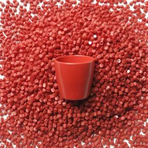 Bright Red Plastic Color Concentrate PC ABS Masterbatch Pellets Odm