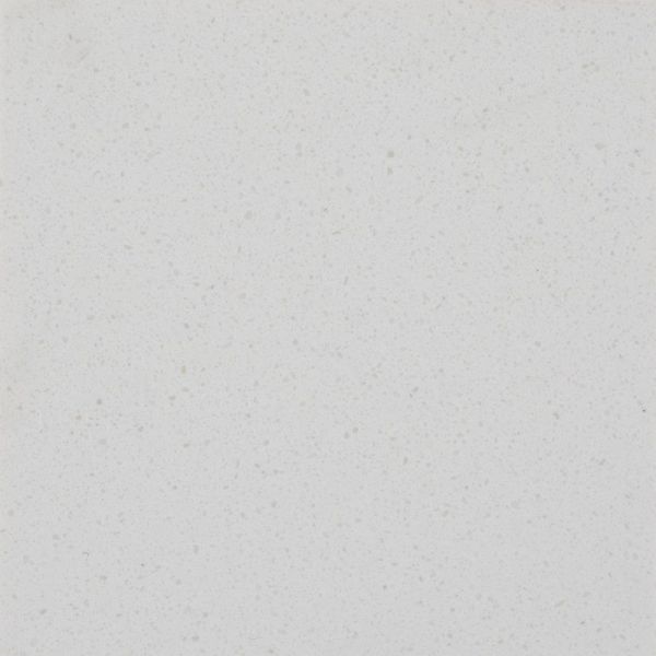 Buy White Sparkling Engineered Quartz With Glass Particle Flexible Fabrication at wholesale prices