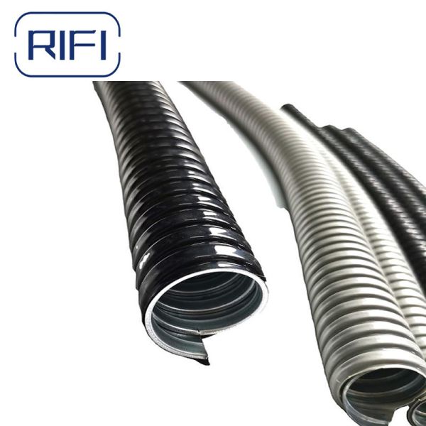 Buy Black Orange Grey PVC Flexible Conduit Electrical Galvanized Steel Flexible Pipe Conduit at wholesale prices