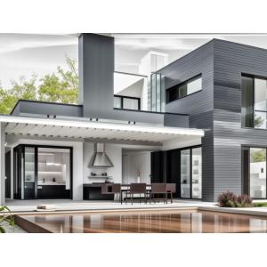 Screen Fiberglass Aluminium Casement Windows Dustproof Swing Opening