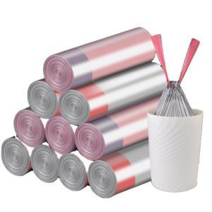 Custom Plastic Packaging Bags for Refuse Sacks and Trash Can Liners Logo