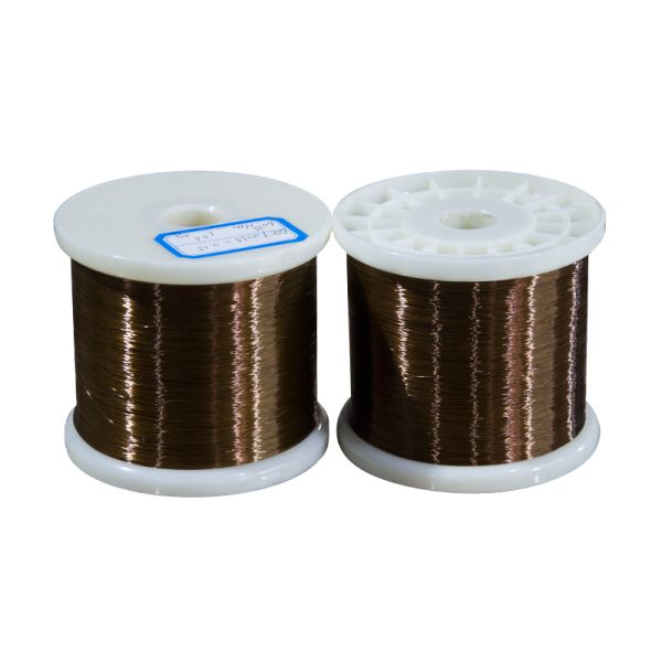 Enameled CuNi23 Wire with 23% Nickel Content and Low Temperature Coefficient of Resistance for Precision Resistors