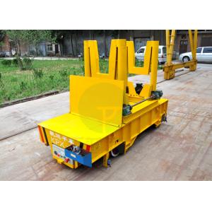 50t Hydraulic Lifting Battery Power Scrap Transfer Cart With Dumping Device