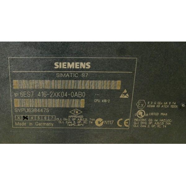 6ES7416-2XK04-0AB0 Siemens Automated Processor 100% MOQ 1 Piece Weight Varies By