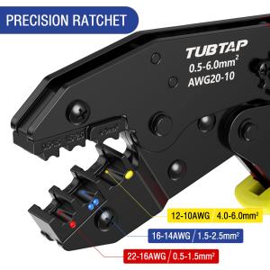 Industrial Durable Ratcheting Wire Crimping Tool For Electronics