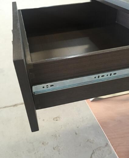 King Size Hotel Bedside Tables Metal Leg Hospitality Case Goods With 100% Sheen