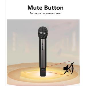 Studio UHF Wireless Live Recording Microphone 100V-240V Transmitter Sync