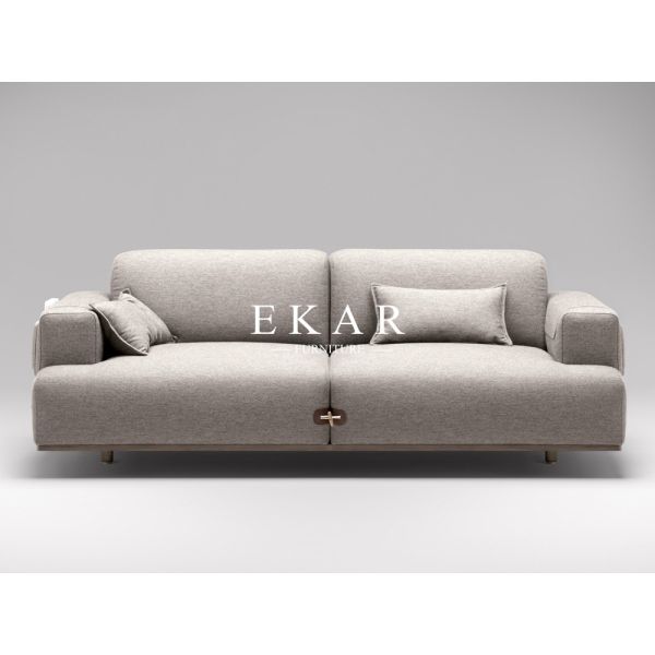 Buy High Quality European Style Linen Fabric Sectional Sofa Set Designs at wholesale prices