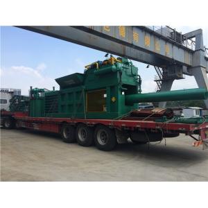 Semi Automatic Plastic Waste Paper Baling Machine With Manual Strapping