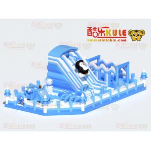 Quality Penguin Inflatable Commercial Bouncy Castle ( Blue &amp; White ) for sale