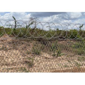 Hot Dipped Galvanized Concertina Razor Barbed Wire 960mm BTO-12