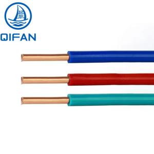 Quality Building Wire Cable H07V-U PVC Insulated Conductor Solid Single Wire for sale