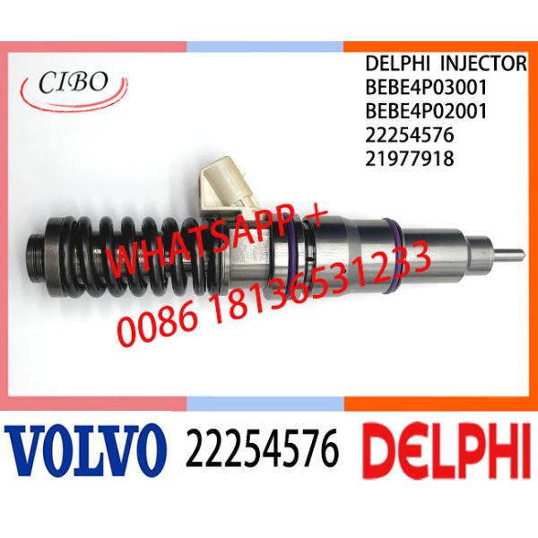 Buy 22254576 BEBE4P03001 Fuel engine Diesel Injector 22254576 BEBE4P03001 BEBE4P02001 21977918 E3.27 for VOL MD13 EURO 6 at wholesale prices