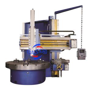 Manual Vertical Turret Lathe 2000mm Turned Length 8T Capacity