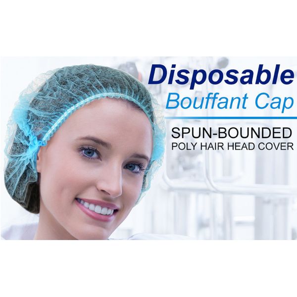 Buy Protective PPE Safety Supplies Head Hair Cover with CE Certificate 3 Years Validity at wholesale prices