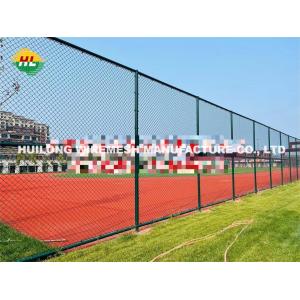 1-3/4"x 9ga x 10ft tall Mesh Sports Court Chain Link Fence System