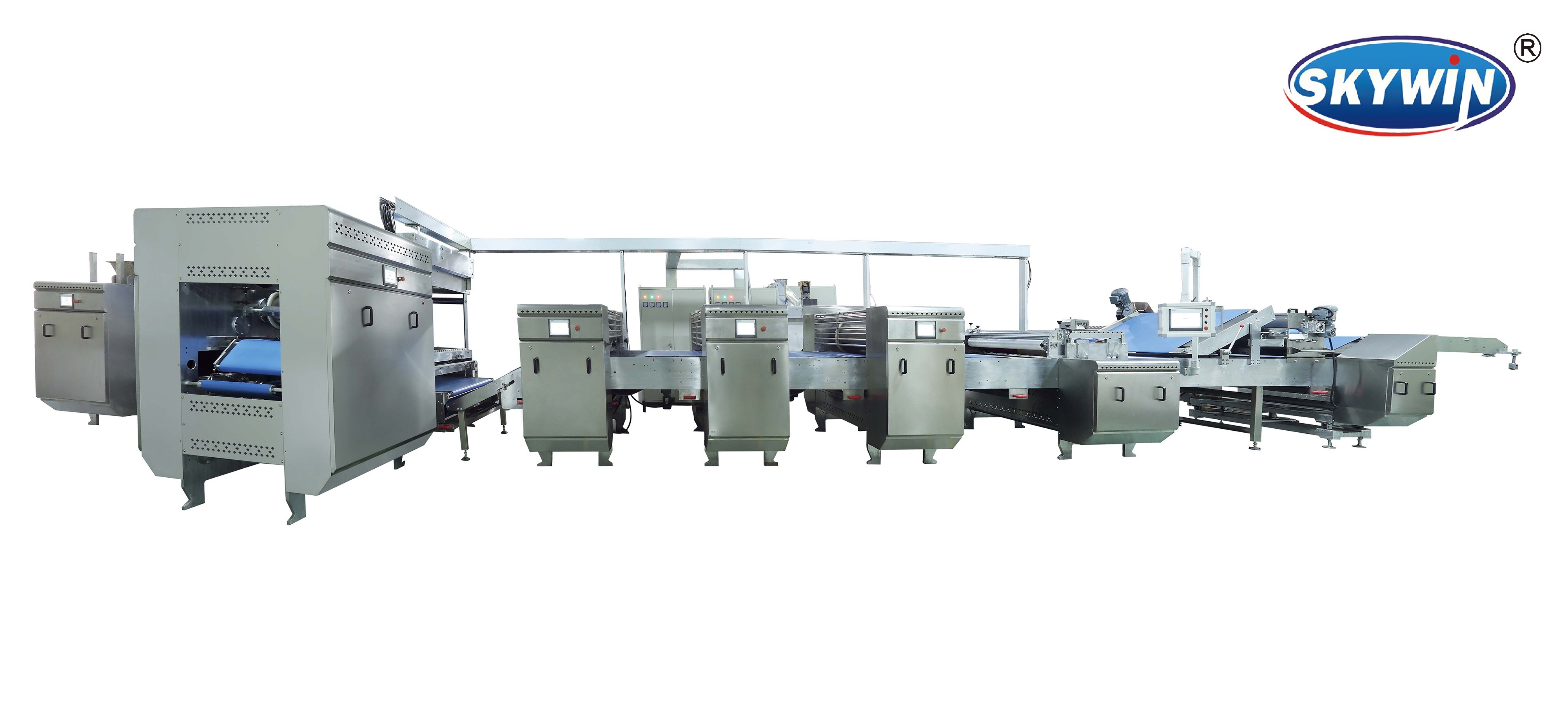 Full Automatic 1500kg/H Skywin Biscuits Making Machine Multifunctional