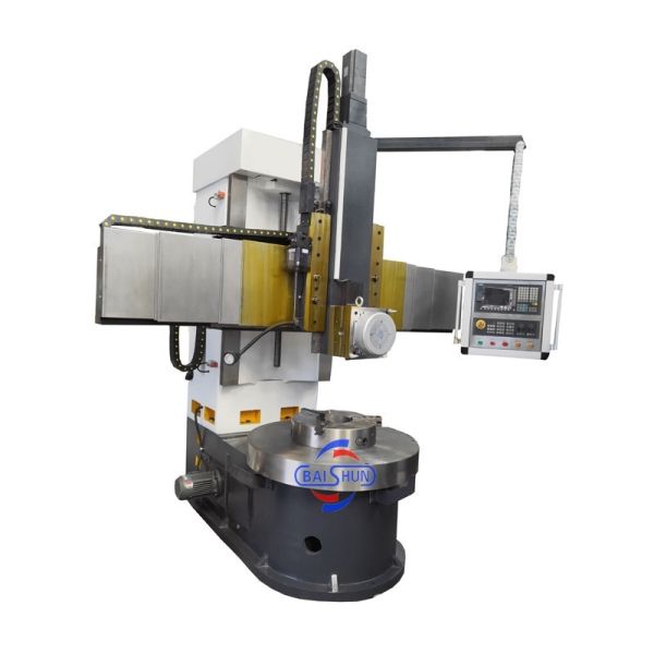 Buy CK5112 Single Column Combo Lathe CNC Vertical Turret Metal Turning Machine at wholesale prices