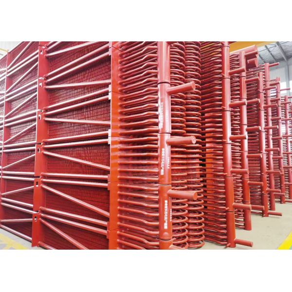 TUV Carbon Steel Flue Gas Steam Superheater Coil High Pressure