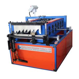 Metal Palisade Ppgi Fence Roll Forming Machine Full Automatic