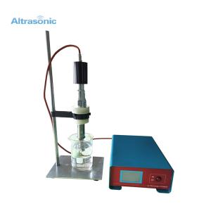20kHz Ultrasonic Processor To Accelerate Dissolution Chemical Reaction Synthesis