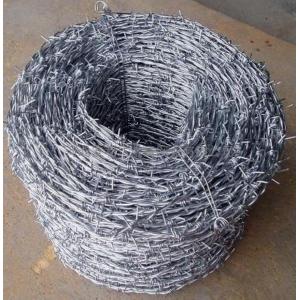 Buy cheap Hot dip galvanized barbed wire fence (manufacture) from wholesalers