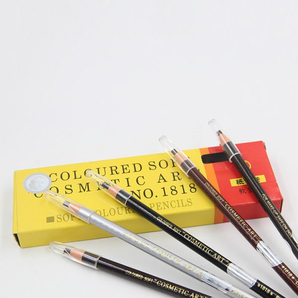 Cosmetic Tattoo Accessories Permanent Makeup Eyebrow Pencil Wood