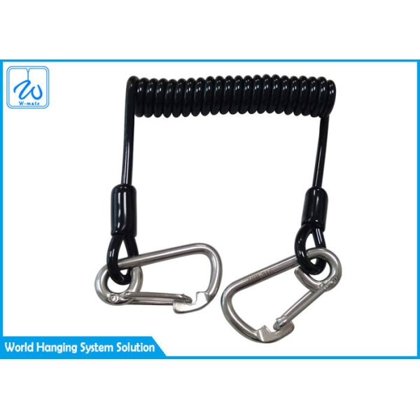 Buy 100cm Snag Resistant Steel PU 7x19 Hand Tool Lanyards at wholesale prices