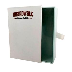 Quality Cardboard Paper Drawer Box Custom Printed With Transparent Tray Insert for sale