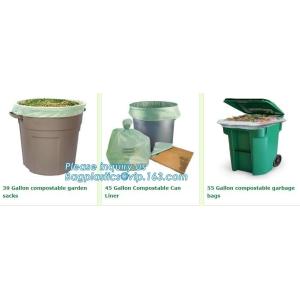 Biodegradable disposable compostable plastic bag and corn starch bag, Eco