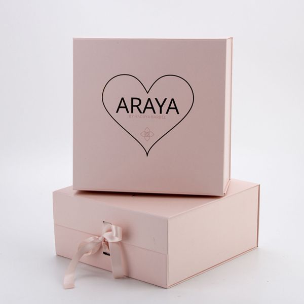 Buy Custom Hair Packaging Boxes Foldable Hair Extension Magnetic Packaging Box at wholesale prices
