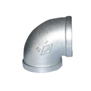 Plumbing 90 Degree Galvanized Malleable Iron Elbow Threaded Pipe Fittings