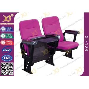Injection Polyurethane Foam Low Back Auditorium Conference Hall Chair With Soft