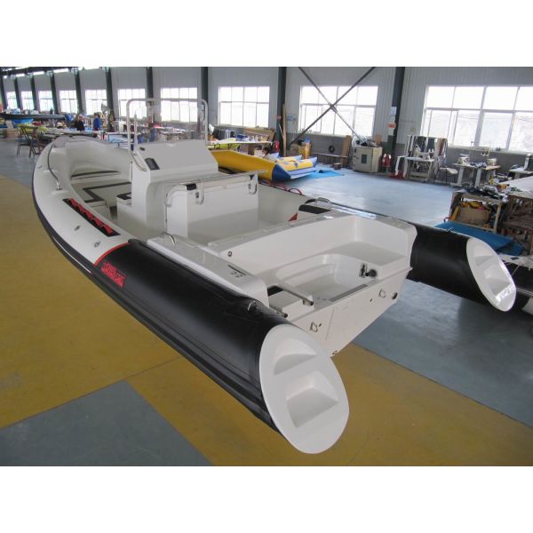 Buy Rigid Hull rib inflatable boat , 225HP hard bottom inflatable boat 680cm length at wholesale prices
