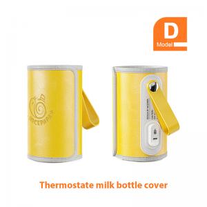 Quality Heated Feeding Infant Bottle Warmer USB PVC Free Insulation Thermostat For Travel for sale