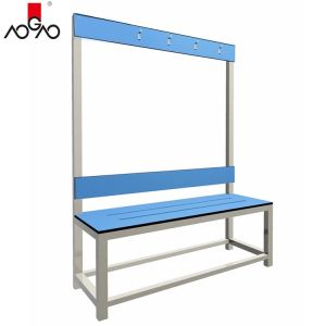 Waterproof Maple Swimming Pool Bench HPL Laminate Underwater Pool Bench