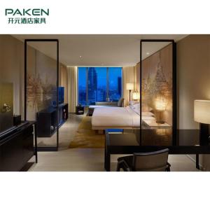 Interior E1 Grade Plywood Hotel Bedroom Furniture Sets