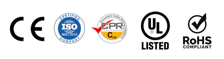 2 Cores PVC Insulated 1.5mm Heat Resistant Fire Alarm Cable 2HR Rated for Emergencies