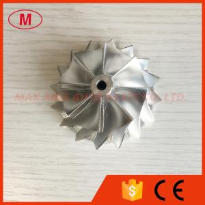 RHF4H 47.87/62.00mm reverse 8+8 blades Point milling turbo turbocharger aluminum 2618/Billet/milling compressor wheel