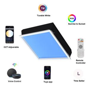 6-10 Square Meter Irradiated Area Artificial Sky Ceiling Light L600*W600*H295mm