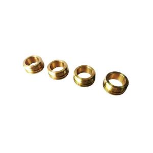 0.01mm Tolerance Brass Cnc Turned Parts Oem Customized