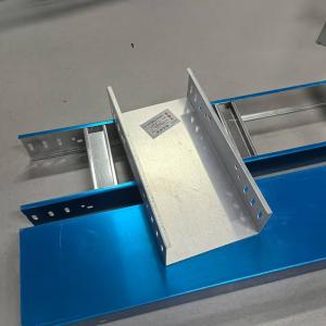 Steel Thickness 0.8-3.0 Mm Metal Cable Trough For Wire Management Wire Troughs