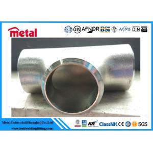 Petroleum Industry Alloy C276 Equal Tee Seamless Butt weld ASME B 16.9