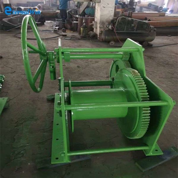 Buy 20kn 30kn 40kn 100kn Manual Hand Pulling Winch For Boat/Ship Anchor Deck at wholesale prices