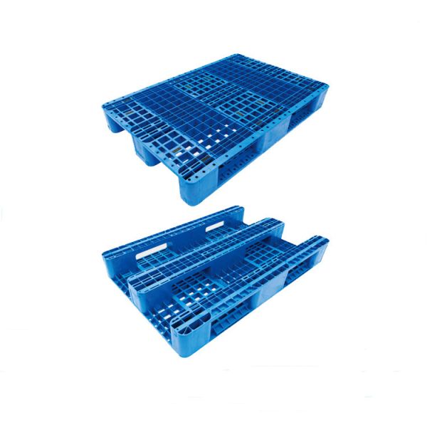 Buy Stackable PP Heavy Duty Plastic Pallet 1500Kg Euro HDPE Pallets at wholesale prices